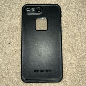 Black iPhone 7plus/8plus LIFEPROOF case